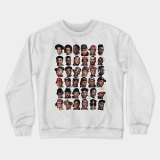 80s Hip Hop Crewneck Sweatshirt